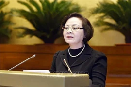 La ministra del Interior Pham Thi Thanh Tra (Foto: VNA)