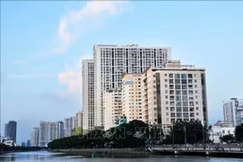 Un proyecto de vivienda social en Ciudad Ho Chi Minh. (Foto: VNA)
