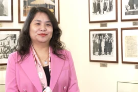 La doctora Nguyen Quynh Lien, miembro del Presídium del Comité Central del FPV del décimo mandato y jefa del Departamento de Democracia, Supervisión y Crítica Social del FPV. (Fuente: VNA)