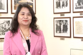 La doctora Nguyen Quynh Lien, miembro del Presídium del Comité Central del FPV del décimo mandato y jefa del Departamento de Democracia, Supervisión y Crítica Social del FPV. (Fuente: VNA)
