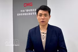 Wei Wei, investigador chino especializado en Vietnam y jefe del Departamento de lengua vietnamita de la Radio y Televisión Central de China. (Foto: VNA)