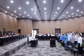 Escena del juicio. (Foto: VNA)
