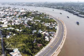 El corredor económico del río Đồng Nai, junto con la zona de libre comercio y la zona urbana aeroportuaria, será un nuevo polo de crecimiento. (Foto: VNA)