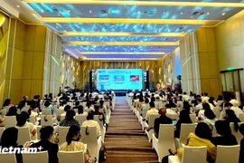 Conferencia “Da Nang: Nuevo espacio, nuevo motor, en busca de la integración y el desarrollo”. (Foto: Vietnam+)