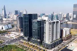 Se prevé que el Centro Financiero Internacional de Ciudad Ho Chi Minh abra sus puertas a finales de este año. (Foto: VNA)