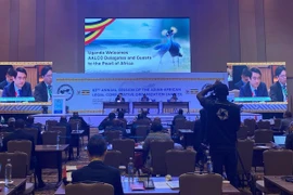 La 63.ª sesión de la Organización Consultiva Jurídica Asiático-Africana (AALCO) se celebra en Kampala, Uganda, del 8 al 10 de septiembre. (Foto: mofa.gov.vn)