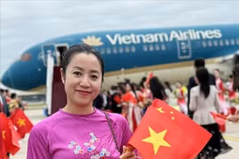 Vu Hoang Thanh Loan, directora de la Empresa de Importación-Exportación Lacina China. (Fuente: VNA)