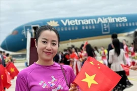 Vu Hoang Thanh Loan, directora de la Empresa de Importación-Exportación Lacina China. (Fuente: VNA)