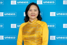 La embajadora Nguyen Thi Van Anh, jefa de la misión permanente de Vietnam ante la UNESCO. (Fuente: VNA)