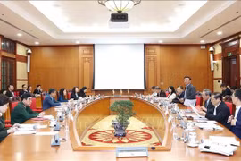 En la reunión. (Fuente: VNA)