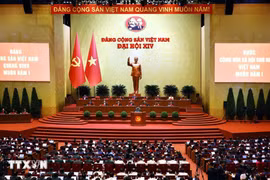El XIV Congreso del Partido Comunista de Vietnam (Fuente: VNA)