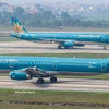 Aviones de Vietnam Airlines. (Fuente: VNA)