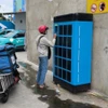 Un armario para el intercambio de baterías de motocicletas eléctricas en Ciudad Ho Chi Minh. (Fuente: Internet)