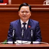 Nguyen Anh Tuan, subjefe de la Comisión de Políticas y Estrategias del Comité Central del Partido. (Fuente: VNA)