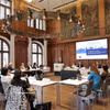 Panorama de la reunión. (Fuente: VNA)