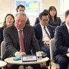 El viceprimer ministro permanente de Vietnam, Nguyen Hoa Binh. en el coloquio. (Fuente: VNA)