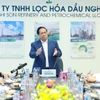El primer ministro de Vietnam, Pham Minh Chinh, en el evento. (Fuente: VNA)