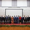 Los delegados de la conferencia toman una foto de recuerdo. (Fuente: VNA)