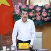 El primer ministro de Vietnam, Le Minh Hung, habla en el evento. (Fuente: VNA)