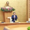 El primer ministro de Vietnam,Pham Minh Chinh, en el evento. (Fuente: VNA)