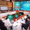 Panorama de la reunión. (Fuente: VNA)