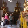 Turistas en Bangkok, Tailandia. (Fuente: Xinhua/VNA)