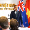 El embajador de Vietnam en Wellington, Phan Minh Giang, habla en el evento. (Fuente: VNA)
