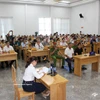 En el juicio simulado. (Fuente: VNA)