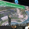 Le Thi Hue, subdirectora de la empresa Viettel Da Nang, habla en el evento. (Fuente: VNA)