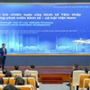 Tran Anh Tuan, director general de la Red de Aviación, Espacio y Vehículos Aéreos No Tripulados de Vietnam, en el foro. (Foto: baochinhphu.vn)