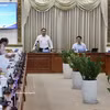 Panorama de la reunión. (Fuente: VNA)