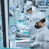 Actividades de producción en Bumjim Electronics Vina Co., Ltd. (empresa de capital 100 % surcoreano) en la provincia de Quang Ninh. (Fuente: VNA)