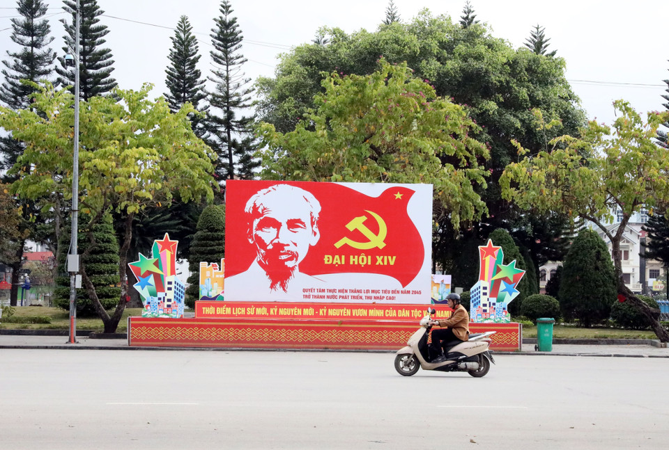 Las comunidades en la provincia de Lang Son confían en el éxito del Congreso, que abrirá una nueva etapa de desarrollo para la localidad y el país. Foto: Van Dat – VNA