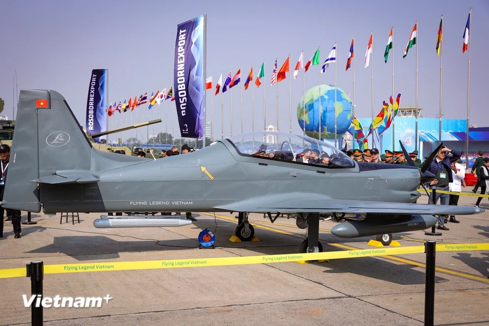 l diseño del TP-150 permite que la aeronave realice acrobacias o vuele en formación. (Foto: Hoai Nam/Vietnam+)
