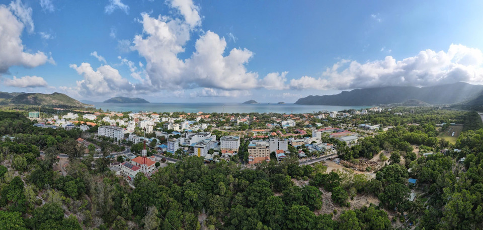 Vista panorámica de la isla de Con Son. Fotografía: Huynh Son-VNA