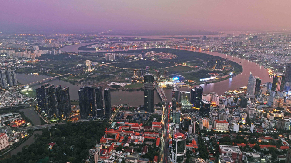 Un rincón de Ciudad Ho Chi Minh. Foto: Vu Sinh - VNA
