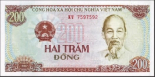 Billetes de algodón emitidos en 1989. (Fuente: Banco Estatal de Vietnam)