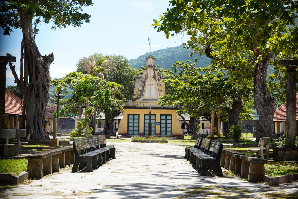 La prisión de Phu Hai es un majestuoso monumento a la lucha y al espíritu indomable de los prisioneros y patriotas comunistas. Fotografía: Huynh Son-VNA