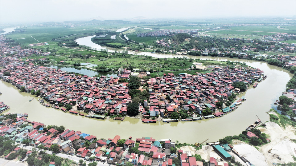 El pueblo de Tho Ha, barrio Van Ha, provincia de Bac Ninh. Foto: Viet Hung – VNA