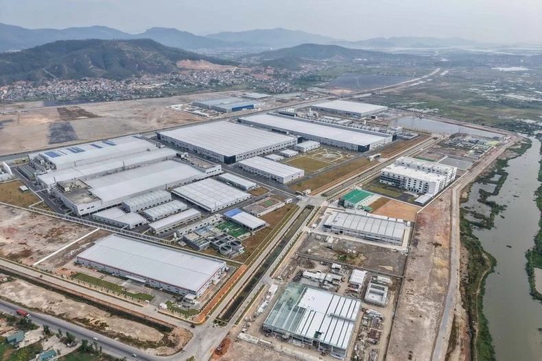 El parque industrial de Song Khoai en Quang Ngai (Fuente. VNA) 