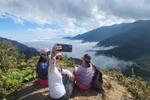 Visitantes en Mu Cang Chai. (Fuente: VNA)