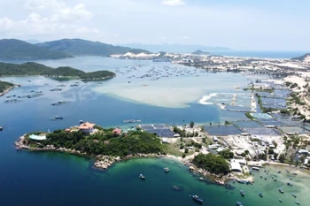 Un rincón de la zona económica de Van Phong, provincia de Khanh Hoa. (Foto: nhandan.vn)
