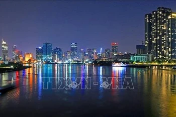 Un rincón de CIudad Ho Chi Minh moderna. (Foto: VNA)