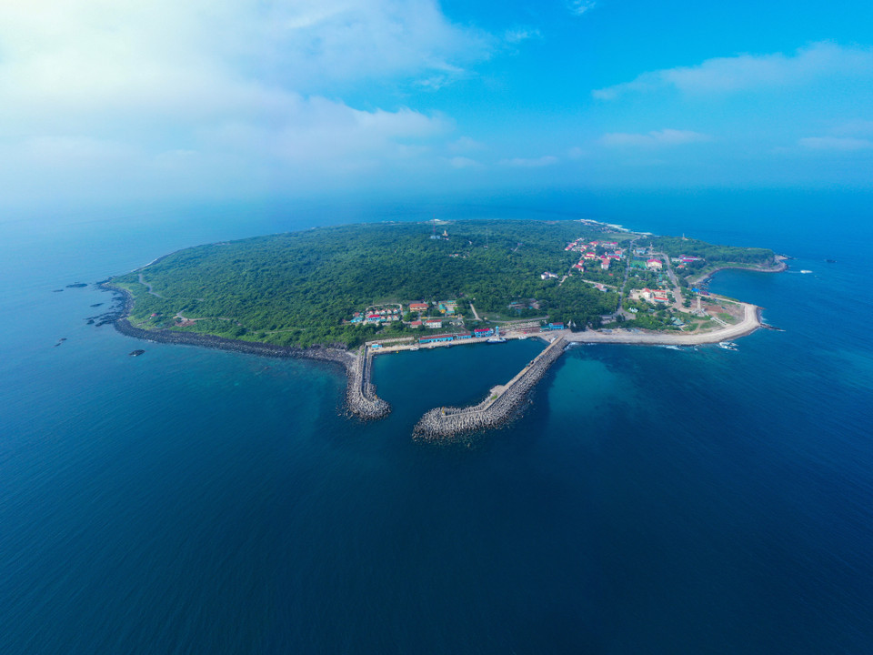 Aunque su área no es grande, Con Co tiene una posición estratégica importante cerca de la entrada sur del Golfo de Tonkín. (Foto: VNA)