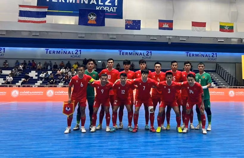 Selección de futsal de Vietnam (Foto: VFF)