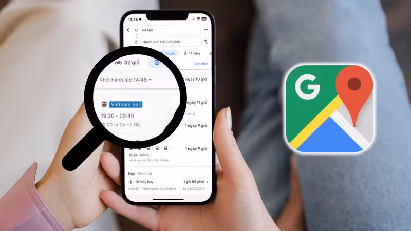 Billetes de tren están disponibles para su compra en servicios de mapas en línea (Fuente: internet)