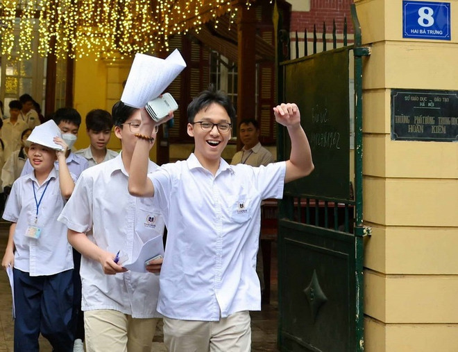 Estudiantes vietnamitas. (Fuente: VNA) hoc-sinh.jpg