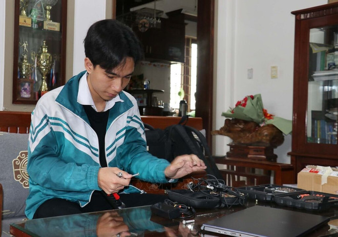 Le Minh Hieu es uno de los 16 delegados que representarán a Vietnam en la edición 49 del Programa del Barco de la Juventud del Sudesteasiático y Japón. (Fuente: VNA) minh.jpg