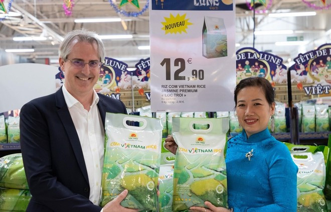 Teniendo en cuenta que la superficie agrícola de Vietnam no se expande, se necesita un mayor enfoque en la productividad, la calidad y las zonas de materias primas vinculadas al procesamiento profundo. (Foto: VietnamPlus) gao.jpg