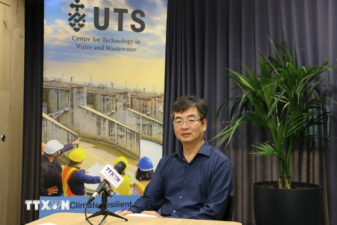 El profesor Nghiem Duc Long, director del Centro de Medio Ambiente y Agua de la Universidad de Tecnología de Sídney y presidente de la Asociación de Intelectuales y Especialistas Vietnamitas en Australia. (Fuente: VNA) giao-su-nghiem-duc-long.jpg